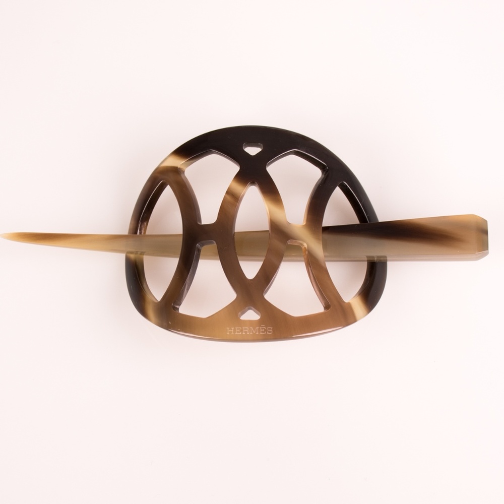 Hermès Buffalo Horn Pin Hair Accessory